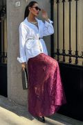 Maxi Dantel Etek 4047 resmi